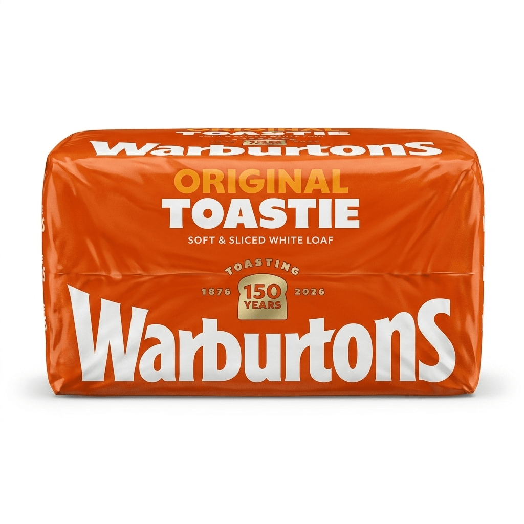 Warburtons Thick Sliced White Bread Loaf 800g - Mole Valley Mornings