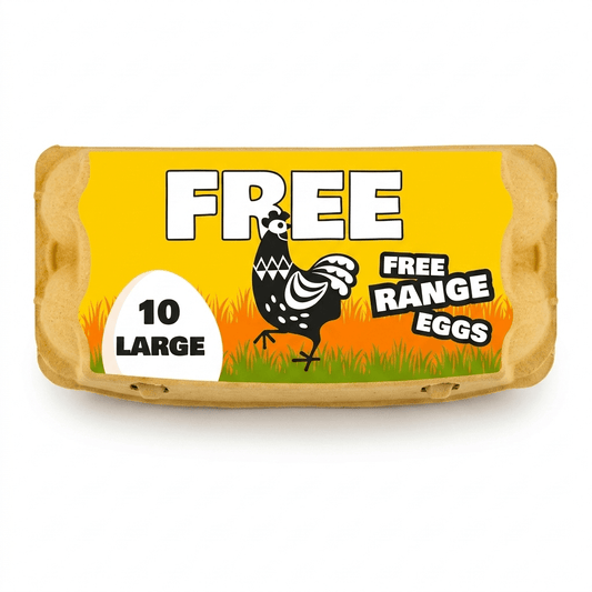 Big & Free Large White Free Range Eggs 10 Pack - Surrey Fresh