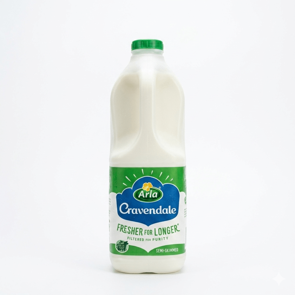 Cravendale Filtered Fresh Semi - Skimmed Milk 2L - Surrey Fresh