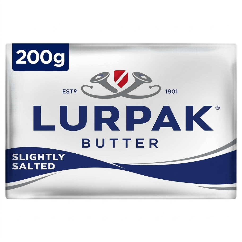 Lurpak Slightly Salted Butter 200g - Mole Valley Mornings