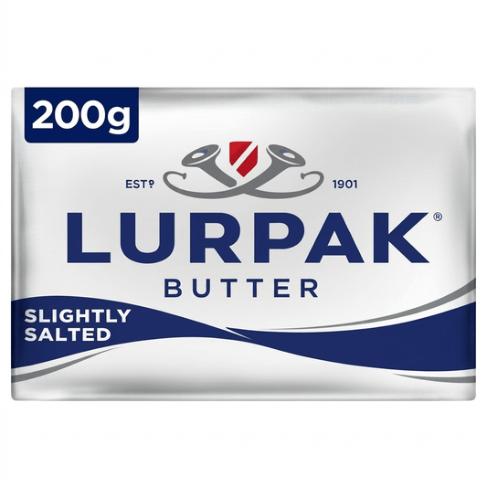 Lurpak Slightly Salted Butter 200g - Mole Valley Mornings