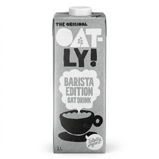 Oatly Barista Edition Oat Drink Long Life 1L - Mole Valley Mornings