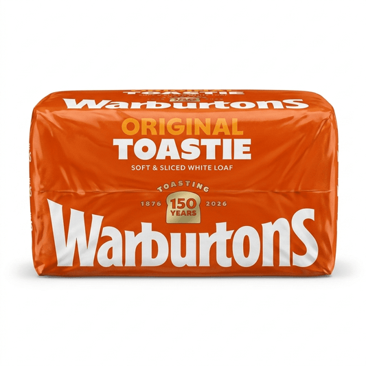 Warburtons Thick Sliced White Bread Loaf 800g - Mole Valley Mornings