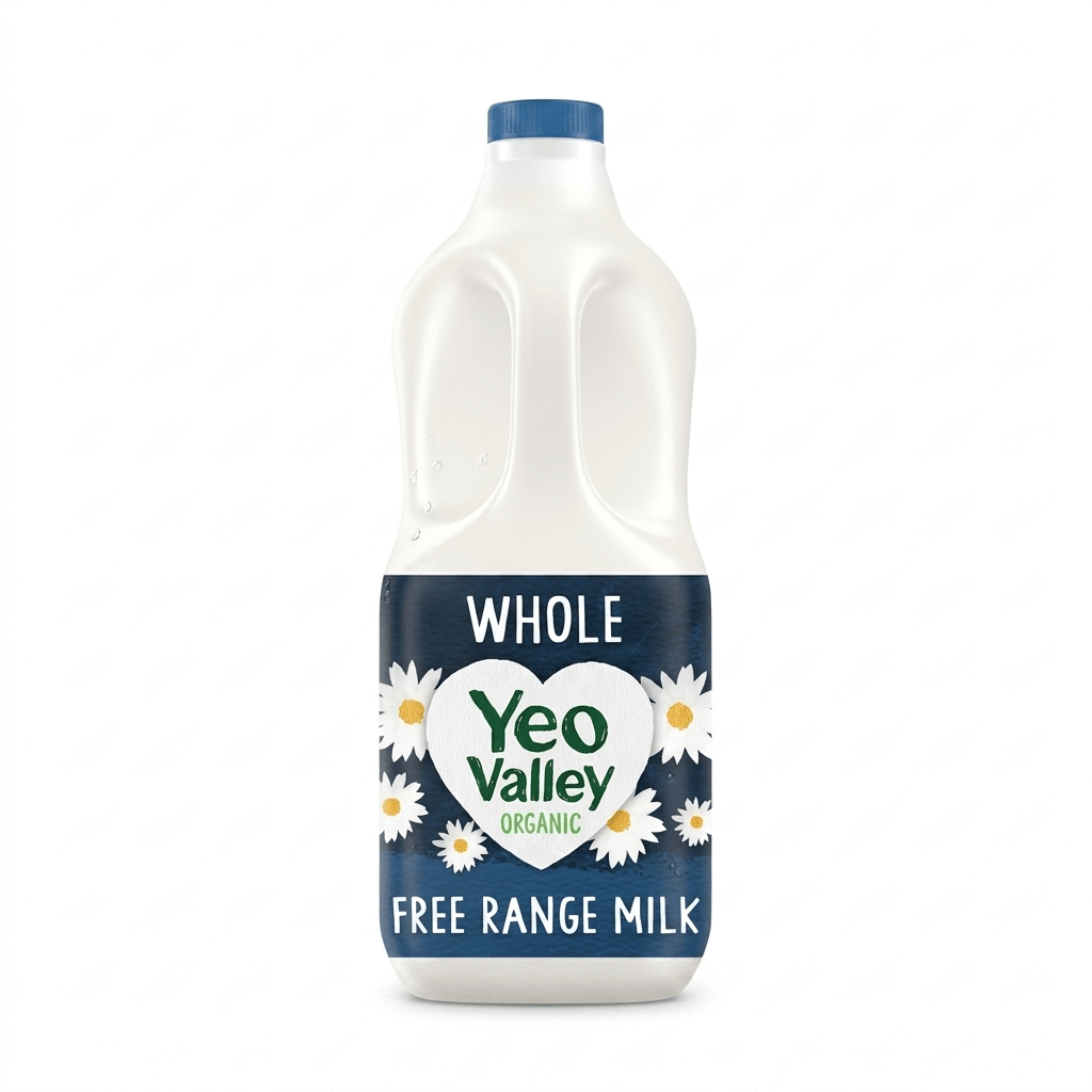 Yeo Valley Organic Fresh Whole Milk 2L - Surrey Fresh