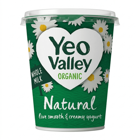 Yeo Valley Organic Natural Yogurt 450g - Mole Valley Mornings